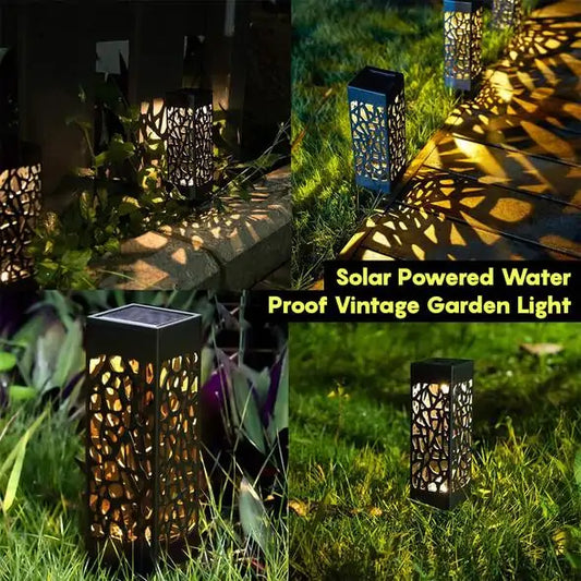 Solar Powered Vintage Light
